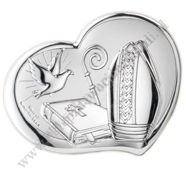 PAMIĄTKA BIERZMOWANIA - OBRAZEK SREBRNY - 81372/1LBI