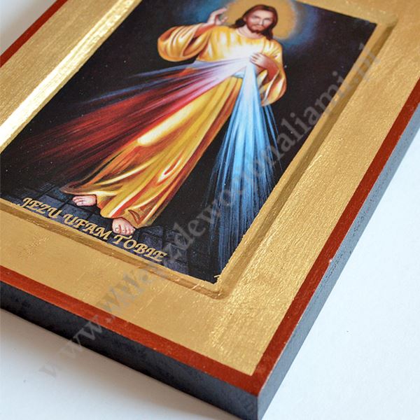 JEZU UFAM TOBIE - ikona 18 x 23.5 cm - 84109