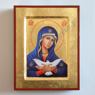 MATKA BOŻA NIOSĄCA DUCHA ŚWIĘTEGO - ikona 14 x 18 cm - 89782