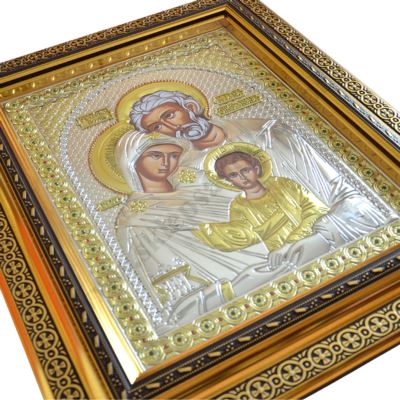ŚWIĘTA RODZINA - ikona w ramie za szkłem 47.5 x 57 cm - 3432