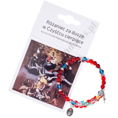 KORONKA ZA DUSZ W CZYŚĆCU CIERPIĄCE - bransoletka - 90667