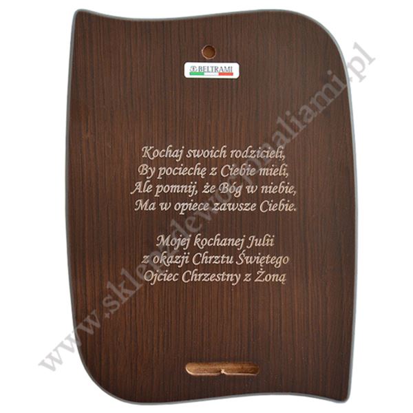 ŚWIĘTA RODZINA - OBRAZEK SREBRNY 20 x 15 cm - 6776K/2COL