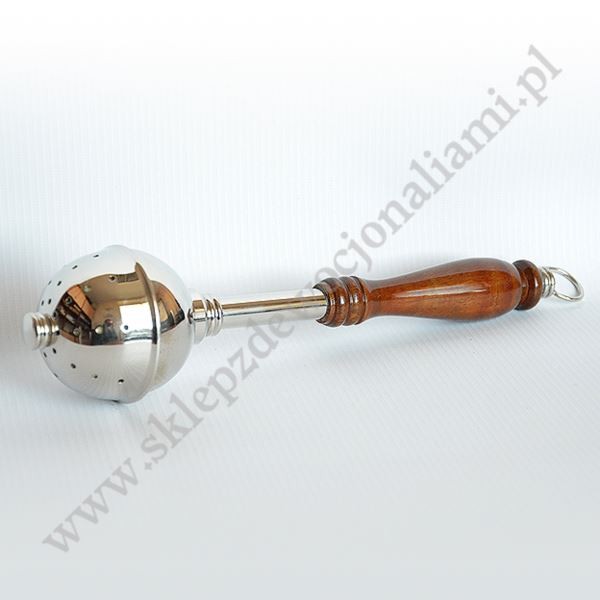 KROPIDŁO NIKLOWANE Z DREWNIANĄ RĄCZKĄ - 84601