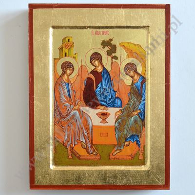 TRÓJCA ŚWIĘTA - ikona - 18 x 24 cm