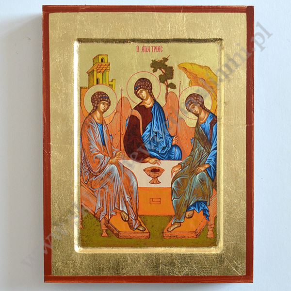 TRÓJCA ŚWIĘTA - ikona - 18 x 24 cm