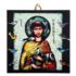 ŚWIĘTY FRANCISZEK - obrazek na ceramice 15 x 15 cm - 30860