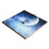ANIOŁ NA KSIĘŻYCU - obrazek na ceramice 15 x 15 cm - 56598