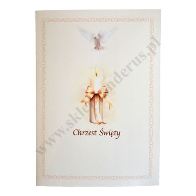 TECZKA CHRZEST ŚWIĘTY - format 16 x 22.5 cm - 79623