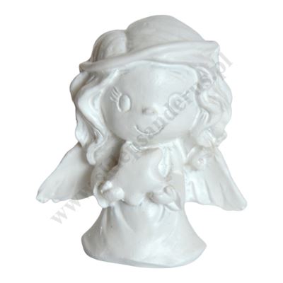 ANIOŁEK W TOREBCE OZODBNEJ - wys. 4.5 cm - 2922
