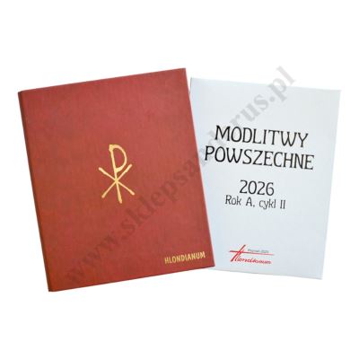 MODLITWY POWSZECHNE NA ROK LITURGICZNY A (2025/2026) - KOMPLET Z SEGREGATOREM