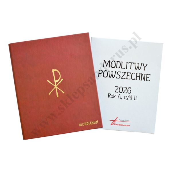 MODLITWY POWSZECHNE NA ROK LITURGICZNY A (2025/2026) - KOMPLET Z SEGREGATOREM MODLITWY POWSZECHNE NA ROK LITURGICZNY A (2025/2026) - KOMPLET Z SEGREGATOREM
