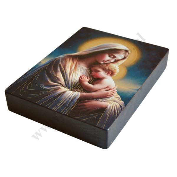 MATKA BOŻA Z DZIECIĄTKIEM - ikona 12 x 16 cm - 4212-B