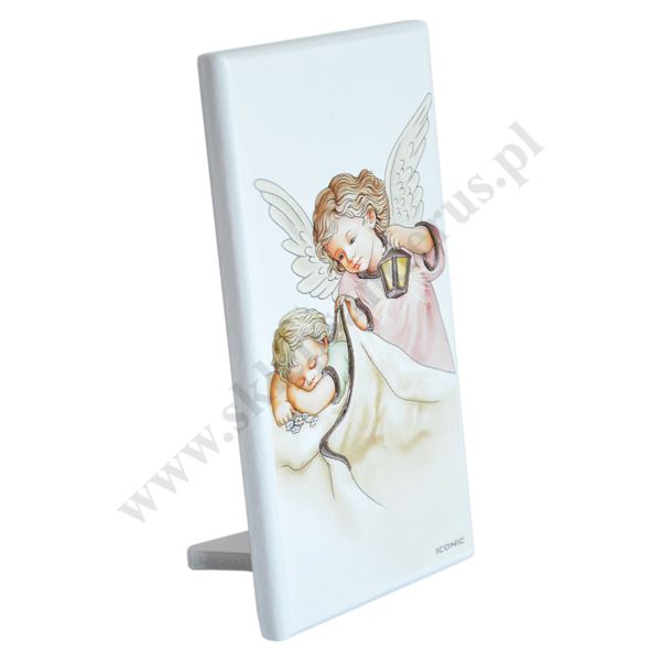 ANIOŁ STRÓŻ - obrazek 6 x 12 cm - IC105/1R ANIOŁ STRÓŻ - obrazek 6 x 12 cm - IC105/1R