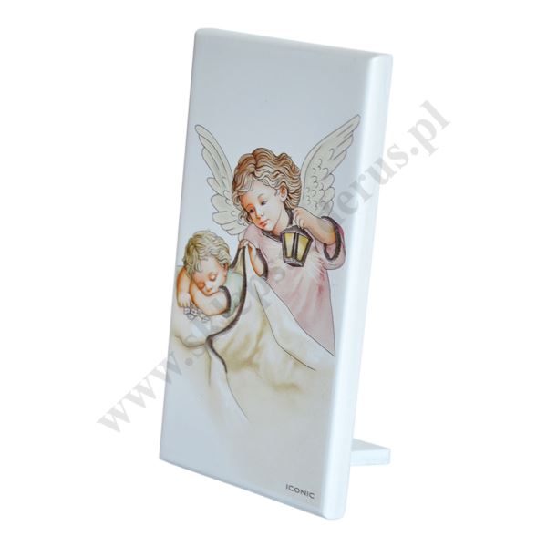 ANIOŁ STRÓŻ - obrazek 6 x 12 cm - IC105/1R ANIOŁ STRÓŻ - obrazek 6 x 12 cm - IC105/1R