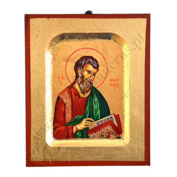 ŚWIĘTY MATEUSZ - ikona 10.2 x 12.4 cm - 4842