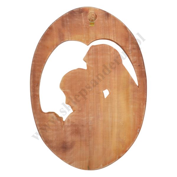 ŚWIĘTA RODZINA - płaskorzeźba wys. 51.5 cm - 56326