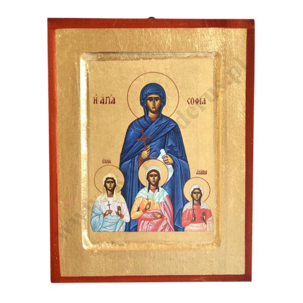 ŚWIĘTA ZOFIA - ikona 14 x 18 cm - 84113