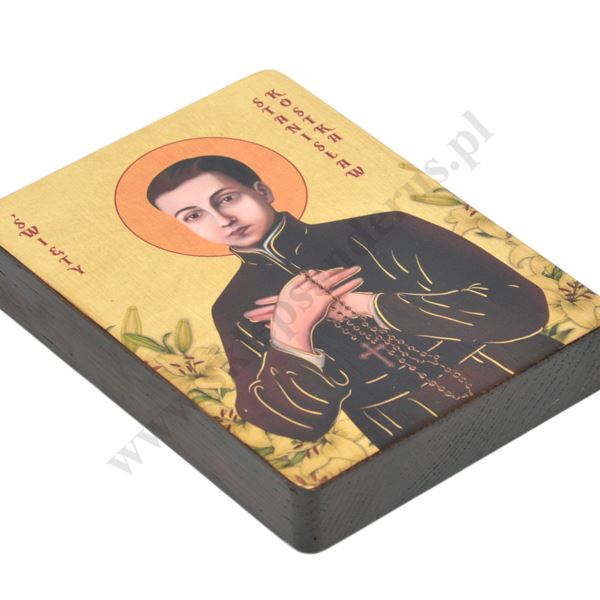 ŚWIĘTY STANISŁAW KOSTKA - ikona 12 x 16 cm - 3453-B