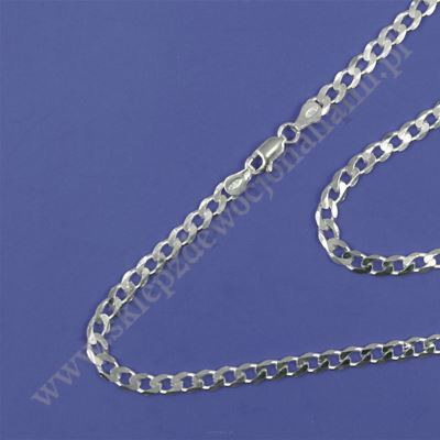 ŁANCUSZEK - długość 50 cm, szerokość 4.3 mm - 1702