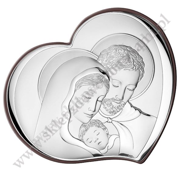 ŚWIĘTA RODZINA - OBRAZEK SREBRNY - 81252/2L