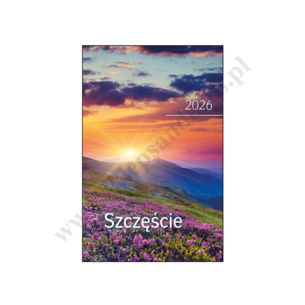 KALENDARZYK KIESZONKOWY SZCZĘŚCIE - WIDOK - 2026