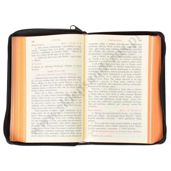 LITURGIA GODZIN - TOM I - OPRAWA SKÓRA + ZAMEK - 82759