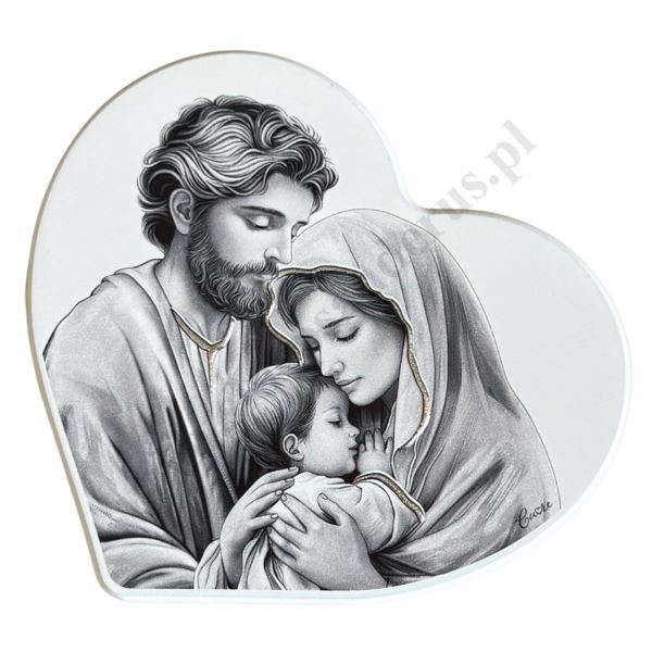 ŚWIĘTA RODZINA - obrazek 20 x 17 cm - CU114/3B