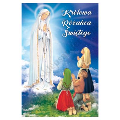 PLAKAT - KRÓLOWO RÓŻAŃCA ŚWIĘTEGO - format 33,5 x 49 cm - 80426