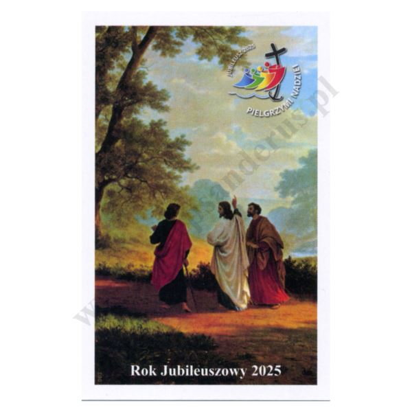 ROK JUBILEUSZOWY2025 - obrazek 6.5 x 10 cm - paczka 100 szt. - 3411