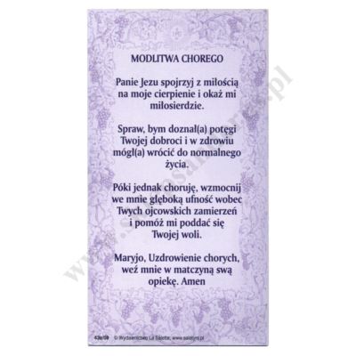 OBRAZEK CHOREGO - obrazek 7 x 13 cm - paczka 100 szt. - 86928