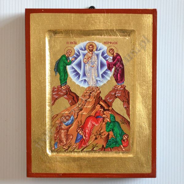 PRZEMIENIENIE NA GÓRZE TABOR - ikona 14 x 18 cm - 88455