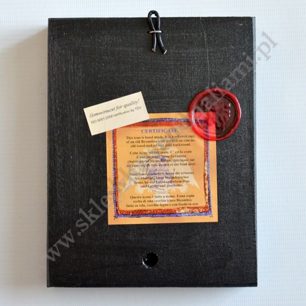 TRÓJCA ŚWIĘTA RUBLOWA - ikona 14 x 18 cm - 89981