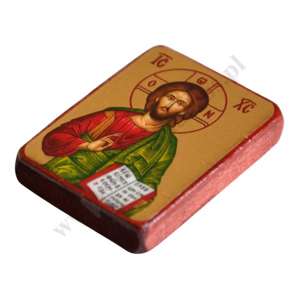 PAN JEZUS PANTOKRATOR - magnes 3.8 x 5 cm - 0696 PAN JEZUS PANTOKRATOR - magnes 3.8 x 5 cm - 0696