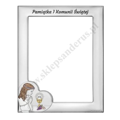 RAMKA KOMUNIJNA NA ZDJĘCIE - 18.7 x 23.4 cm - 6746RAM/4LCOL