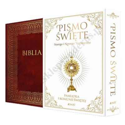 PISMO ŚWIĘTE STAREGO I NOWEGO TESTAMENTU. BIBLIA DOMOWA W ETUI