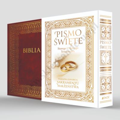 PISMO ŚWIĘTE STEREGO I NOWEGO TESTAMENTU. BIBLIA DOMOWA. PAMIĄTKA SAKRAMENTU MAŁŻEŃSTWA