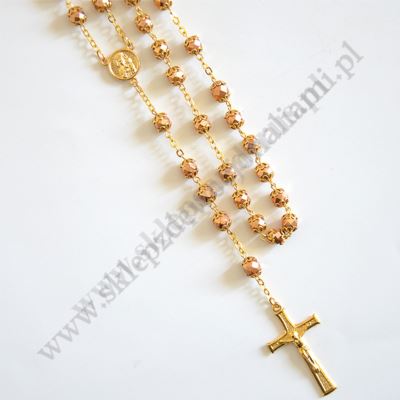 RÓŻANIEC PERŁA W KAPTURKACH - 50247