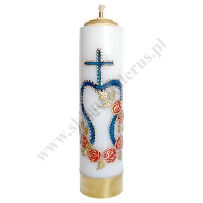 ŚWIECA OŁTARZOWA OLEJOWA - wys. 30 cm - 76664