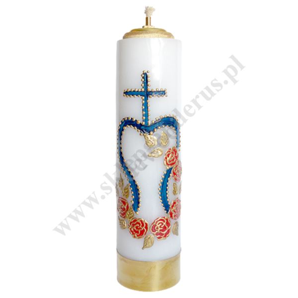 ŚWIECA OŁTARZOWA OLEJOWA - wys. 30 cm - 76664 ŚWIECA OŁTARZOWA OLEJOWA - wys. 30 cm - 76664