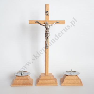 KOMPLET KOLĘDOWY DREWNIANY - 65036