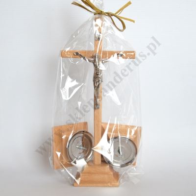 KOMPLET KOLĘDOWY DREWNIANY - 65036