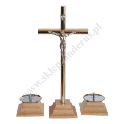 KOMPLET KOLĘDOWY DREWNIANY - 65040