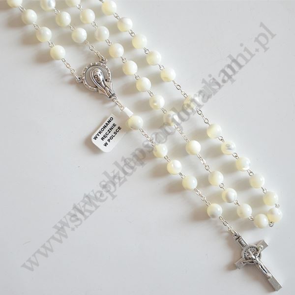 RÓŻANIEC MASA PERŁOWA W ETUI - 87168 RÓŻANIEC MASA PERŁOWA W ETUI - 87168