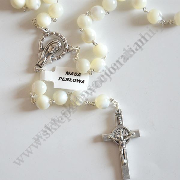 RÓŻANIEC MASA PERŁOWA W ETUI - 87168 RÓŻANIEC MASA PERŁOWA W ETUI - 87168