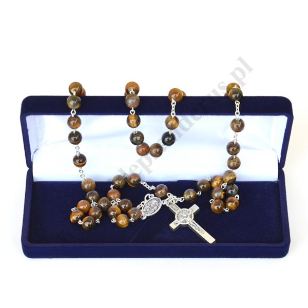 RÓŻANIEC TYGRYSIE OKO W ETUI - 5832 RÓŻANIEC TYGRYSIE OKO W ETUI - 5832