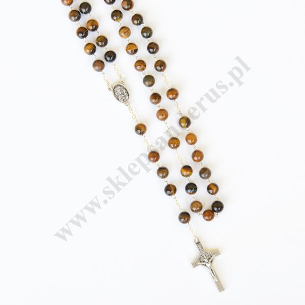 RÓŻANIEC TYGRYSIE OKO W ETUI - 5832 RÓŻANIEC TYGRYSIE OKO W ETUI - 5832