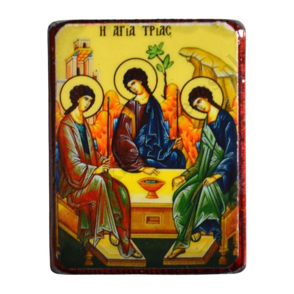 TRÓJCA RUBLOWA - magnes 3.8 x 5 cm - 89983 TRÓJCA RUBLOWA - magnes 3.8 x 5 cm - 89983