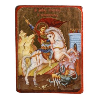 ŚWIĘTY JERZY - magnes 3.8 x 5 cm - 85638