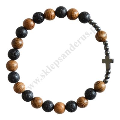 DZIESIĄTEK RÓŻAŃCA - bransoletka - 5495