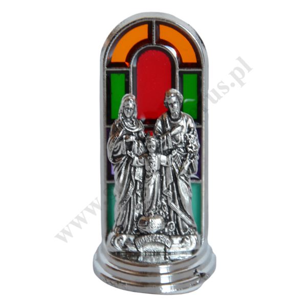 WITRAŻ PRZYLEPIEC Z ŚWIĘTĄ RODZINĄ - wys. 4.3 cm - 64202